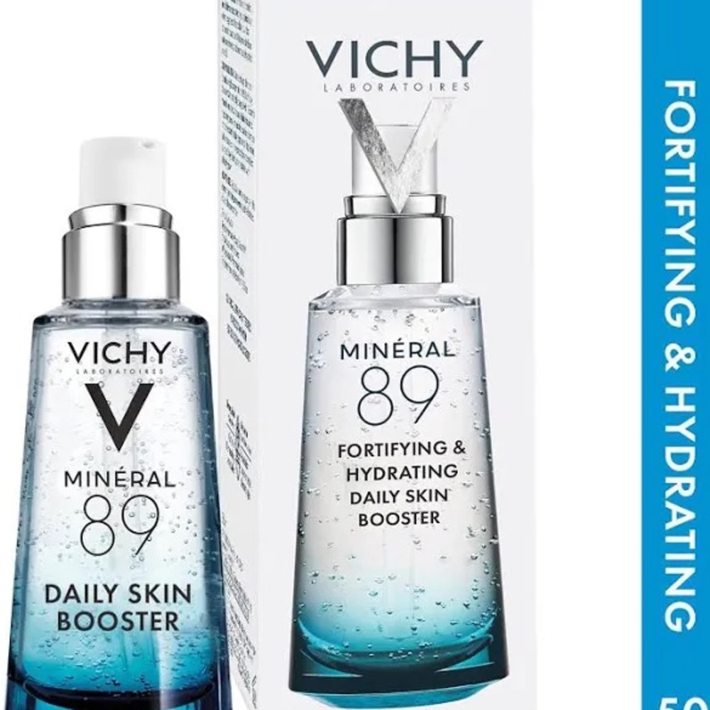 “2” -TWO BNIB -Vichy Mineral 89 Daily Skin Booster - Blue
